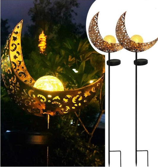 LED Solar Flame Light