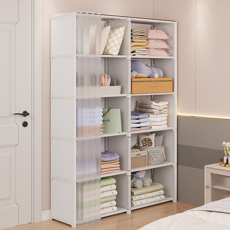 Dust-Proof Small Wardrobe Storage Cabinet