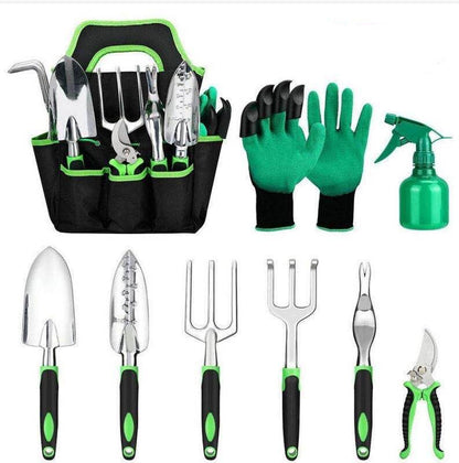 9-Piece Aluminum Alloy Gardening Tools Set