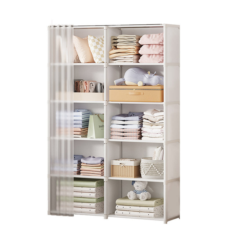 Dust-Proof Small Wardrobe Storage Cabinet